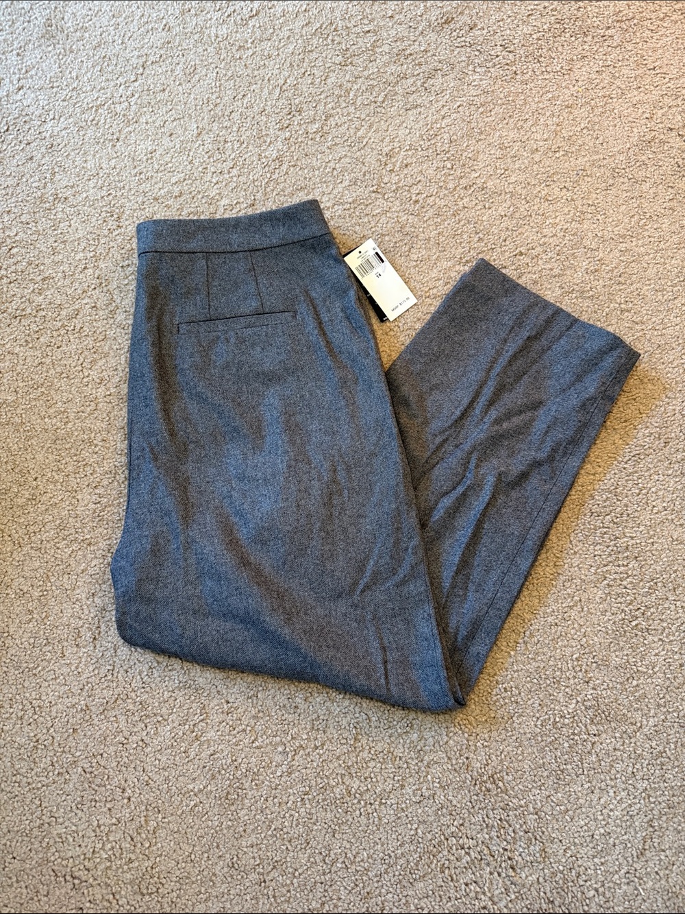 Lauren Ralph Lauren Gray Wool Blend Trousers NWT